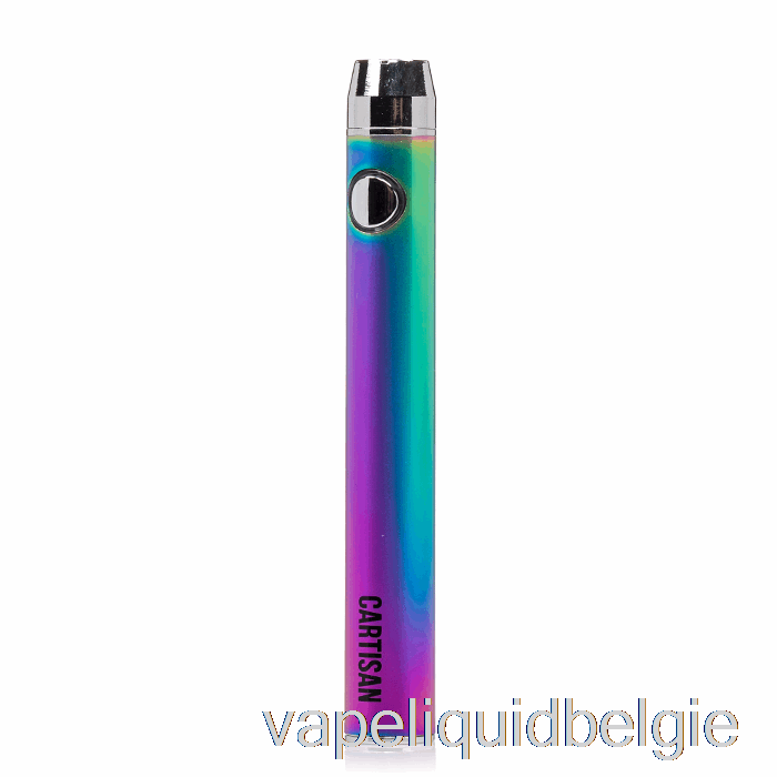 Vape Smaken Cartisan Button Vv 900 Dual Charge 510 Batterij [micro] Regenboog